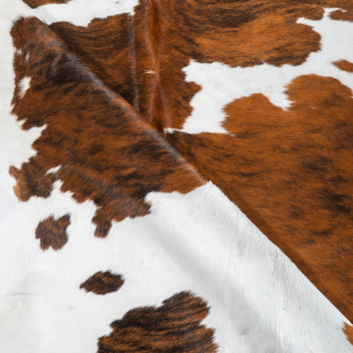 Tricolor Cowhide Rug Size 6'10" L x 6'2" W 1820