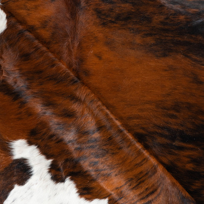 Tricolor Cowhide Rug Size 7'7" L x 6'8" W 1836