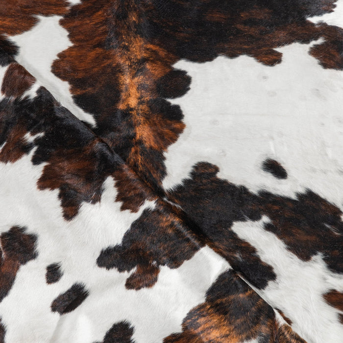 Tricolor Cowhide Rug Size 7'7" L x 7'0" W 1849
