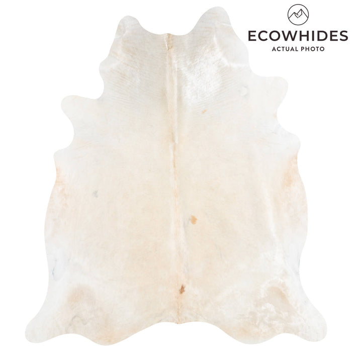 Brazilian Champagne Cowhide Rug Size 7'7" L x 6'6" W 2327