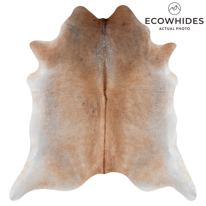 Brazilian Grey Palomino Cowhide Rug Size 7'10" L x 7'4" W 3137