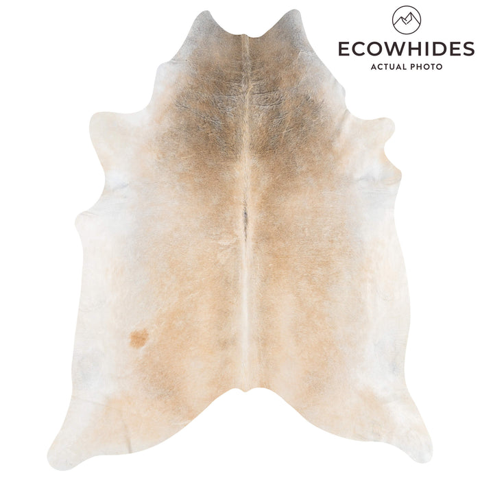 Brazilian Grey Palomino Cowhide Rug Size 8'3" L x 6'11" W 3147