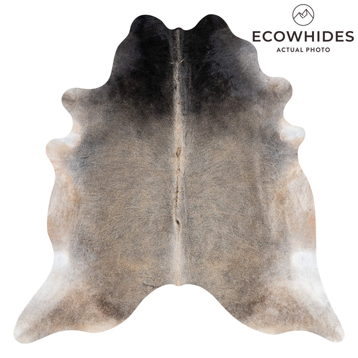 Brazilian Grey Palomino Cowhide Rug Size 7'8" L x 7'8" W 3180