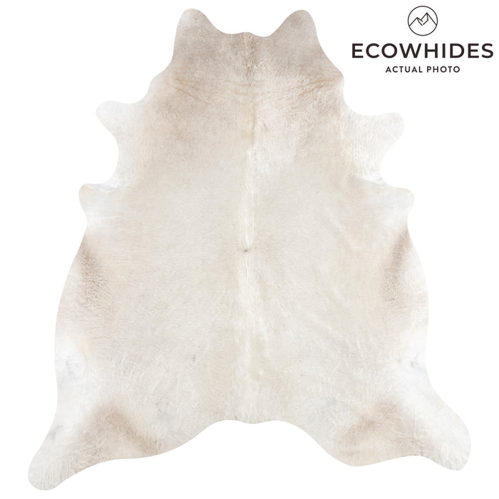 Brazilian Champagne Cowhide Rug Size 8'3" L x 7'4" W 3224