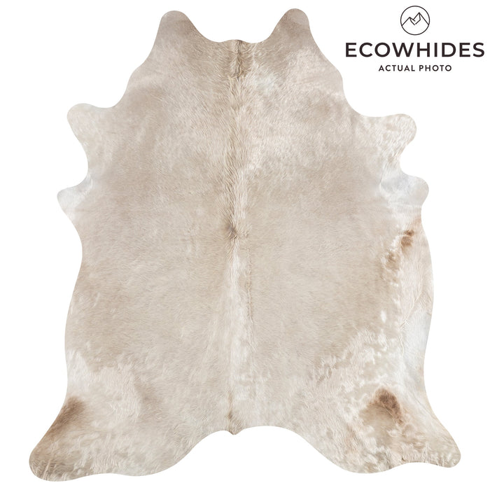 Brazilian Champagne Cowhide Rug Size 7'11" L x 7'0" W 3225