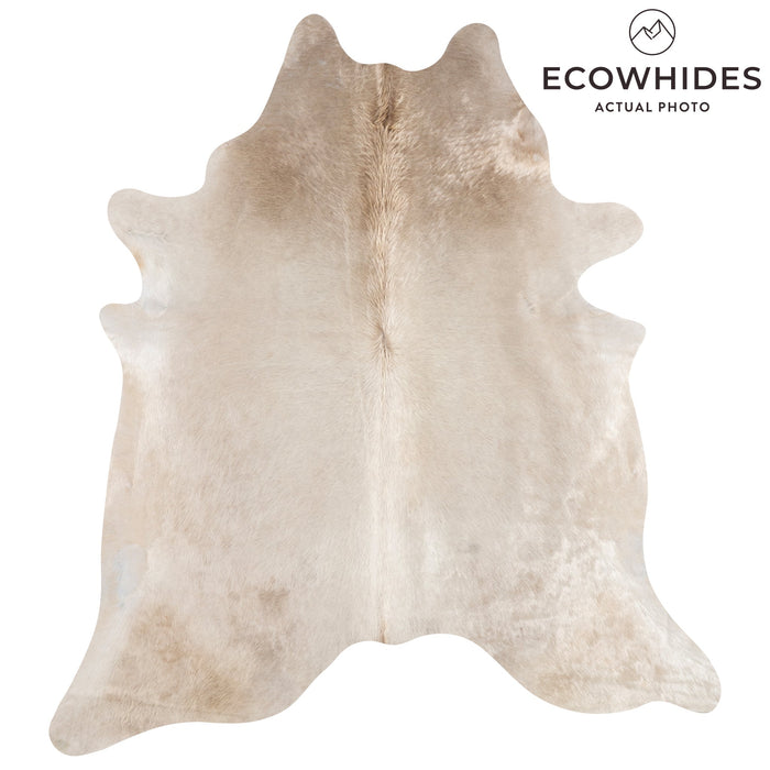 Brazilian Champagne Cowhide Rug Size 7'11" L x 6'11" W 3232