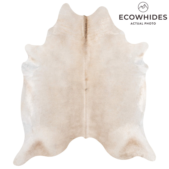 Brazilian Champagne Cowhide Rug Size 7'1" L x 6'3" W 3467