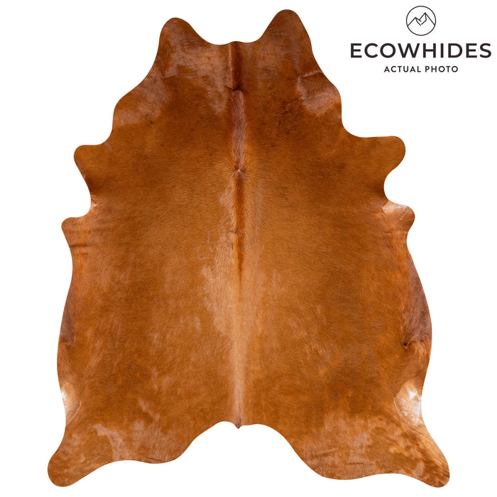 Brazilian Brown Cowhide Rug Size 7'11" L x 6'6" W 3658