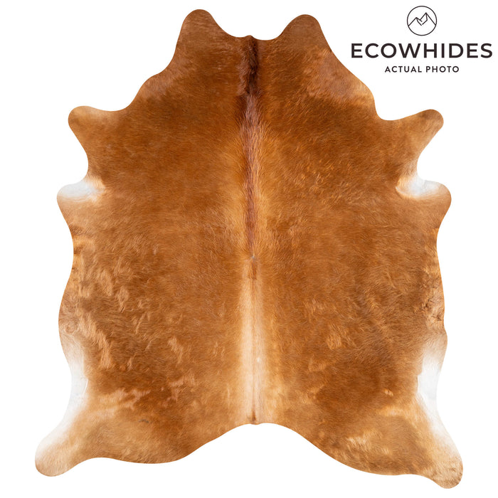 Brazilian Brown Cowhide Rug Size 7'7" L x 6'7" W 3660