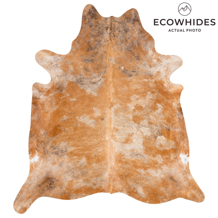 Brazilian Beige Cowhide Rug Size 8'3" L x 7'3" W 3683