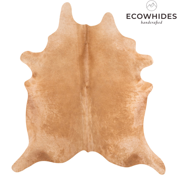 Brazilian Beige Cowhide Rug Size 7'5" L x 6'9" W 4699