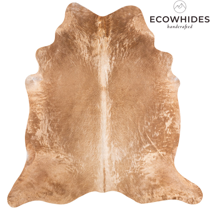 Brazilian Beige Cowhide Rug Size 6'9" L x 6'6" W 4707