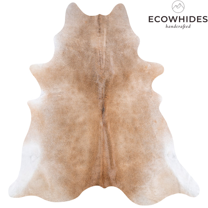 Brazilian Grey Palomino Cowhide Rug Size 7'7" L x 7'4" W 4888