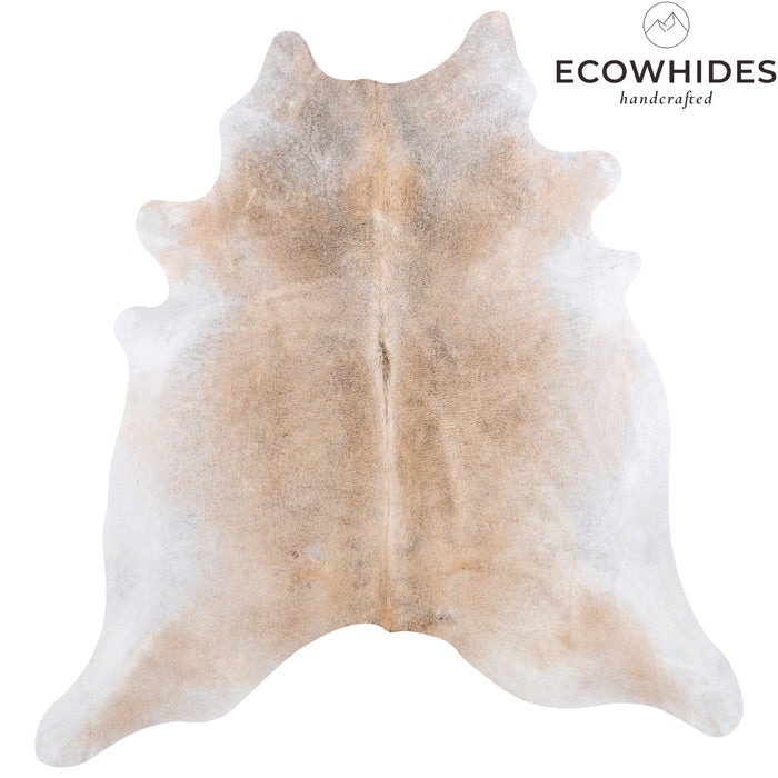 Brazilian Grey Palomino Cowhide Rug Size 7'1" L x 7'0" W 4910