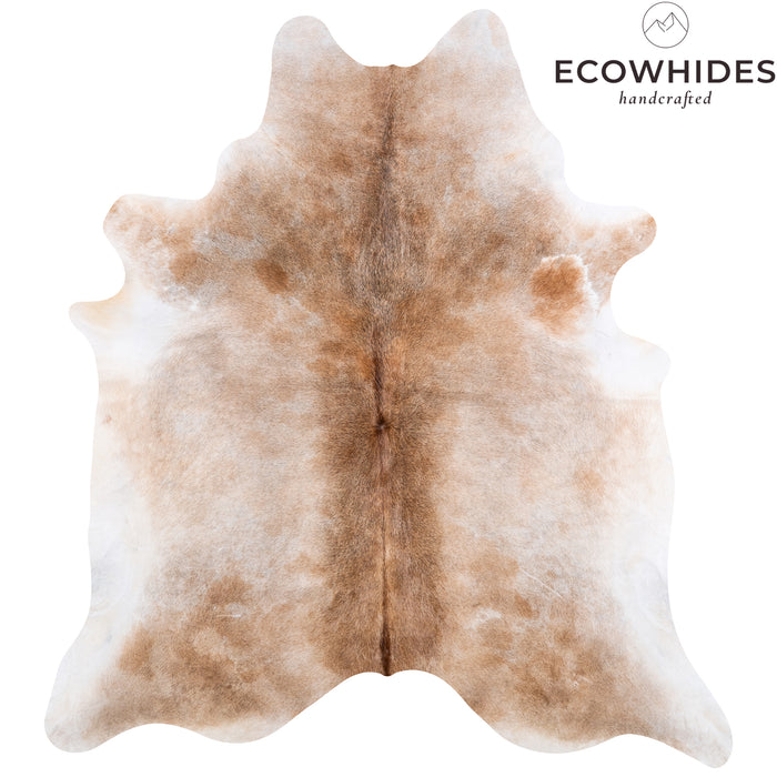 Brazilian Grey Palomino Cowhide Rug Size 7'8" L x 6'11" W 4918