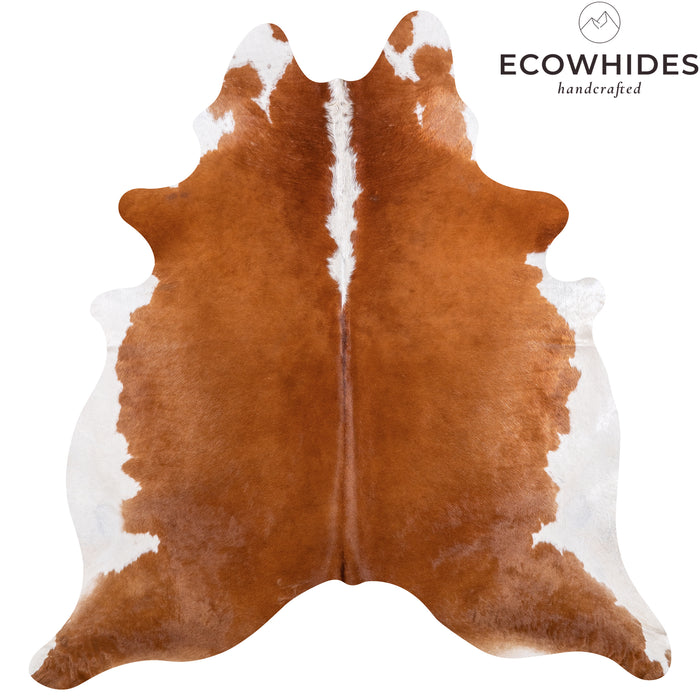 Brazilian Hereford Cowhide Rug Size 7'6" L x 7'2" W 4988