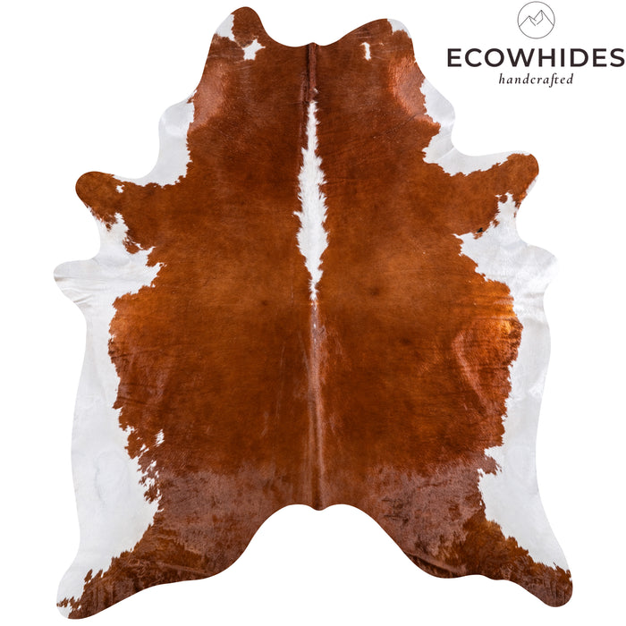Brazilian Hereford Cowhide Rug Size 7'8" L x 6'11" W 4997