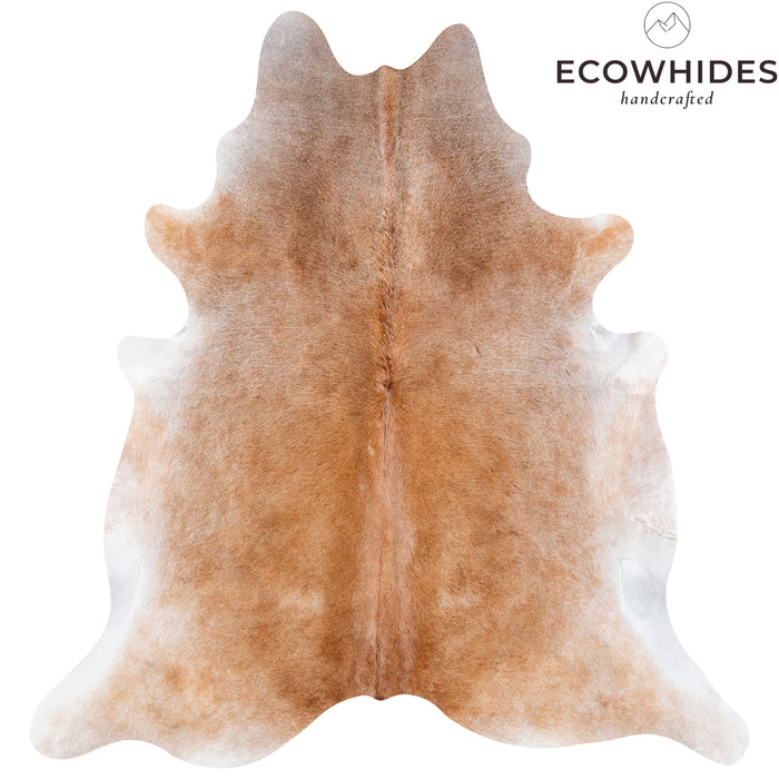 Brazilian Grey Palomino Cowhide Rug Size 6'10" L x 6'5" W 5124