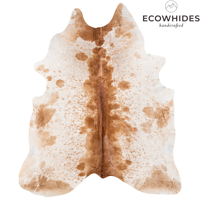 Brazilian Brown Salt and Pepper Cowhide Rug Size 8'0" L x 6'9" W 5333