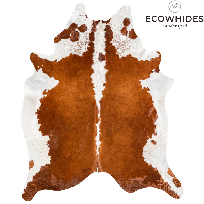Brazilian Hereford Cowhide Rug Size 7'10" L x 6'6" W 5363