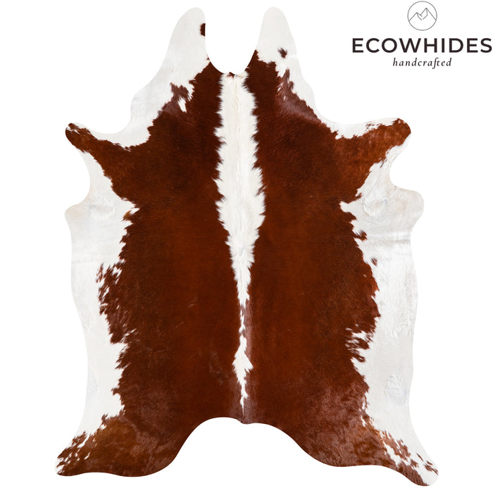 Brazilian Hereford Cowhide Rug Size 7'2" L x 5'10" W 5378