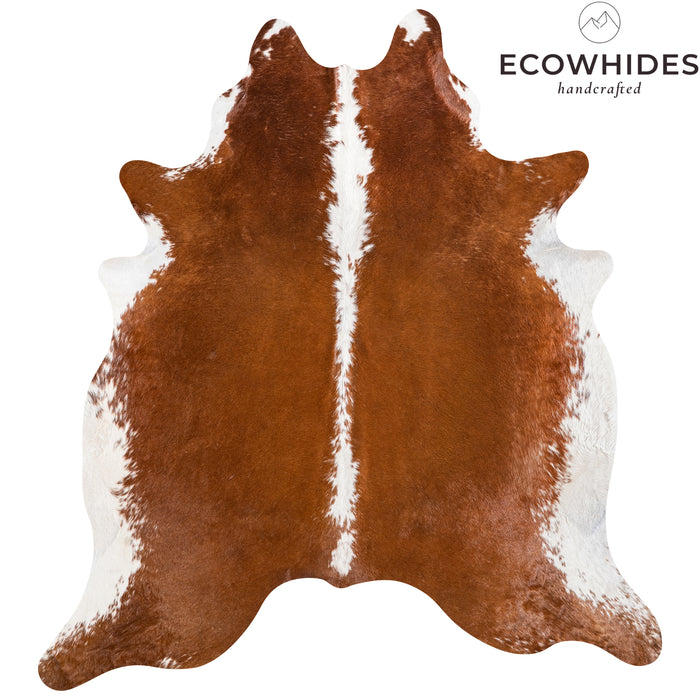 Brazilian Hereford Cowhide Rug Size 6'11" L x 6'6" W 5380