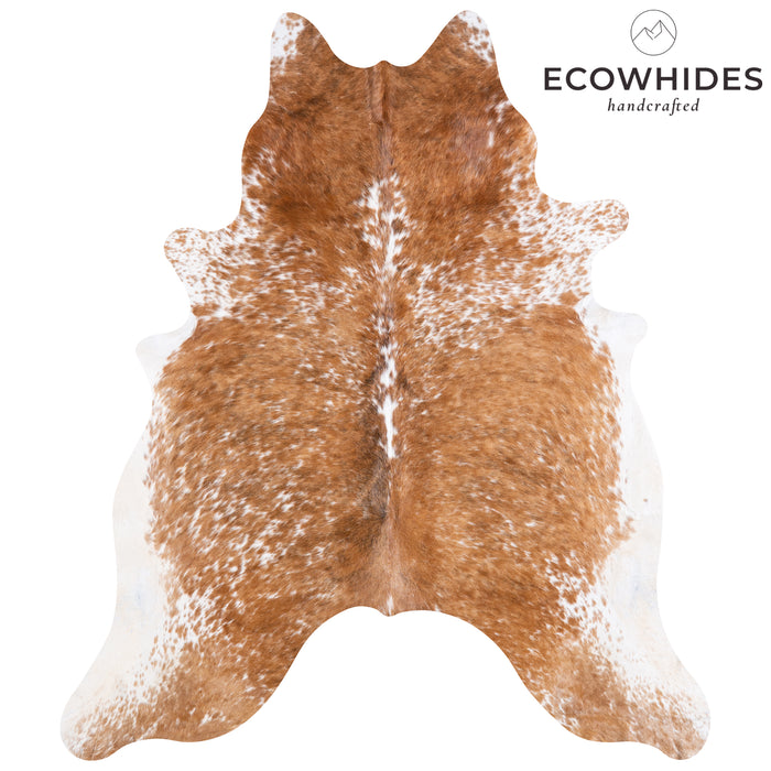 Brazilian Brown Salt and Pepper Cowhide Rug Size 7'6" L x 7'2" W 5781