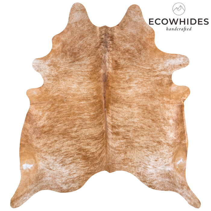 Brazilian Beige Cowhide Rug Size 7'9" L x 7'4" W 5934