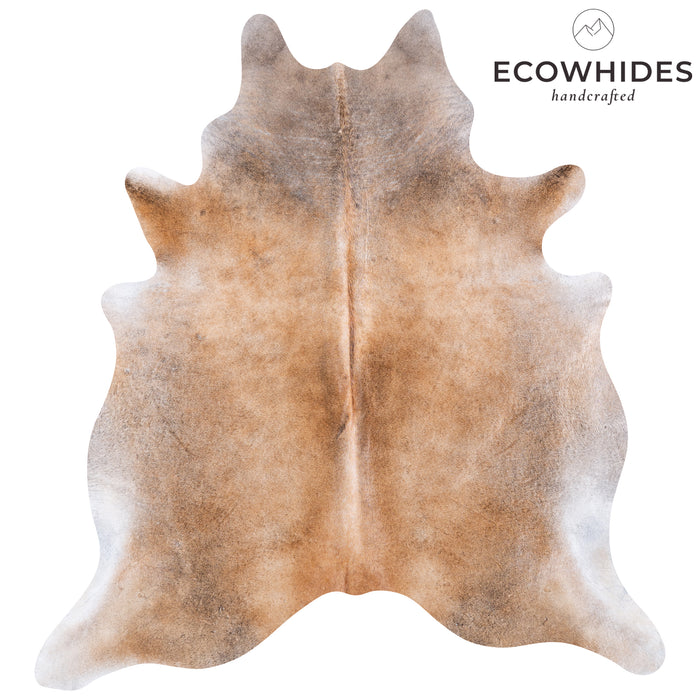 Brazilian Grey Palomino Cowhide Rug Size 7'5" L x 6'9" W 5965