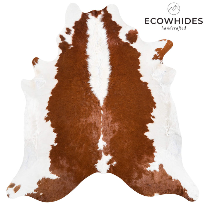 Brazilian Hereford Cowhide Rug Size 7'9" L x 7'4" W 6701