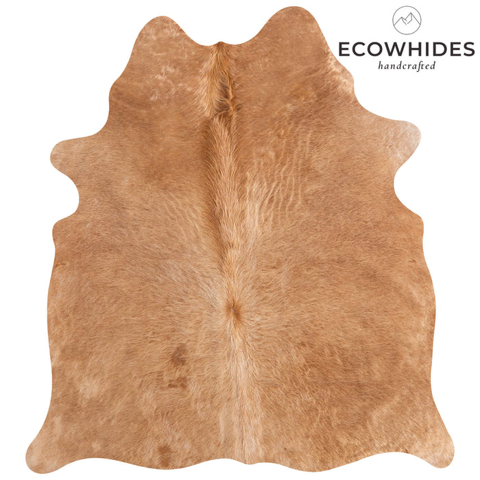 Brazilian Beige Cowhide Rug Size 5'10" L x 5'6" W 6854