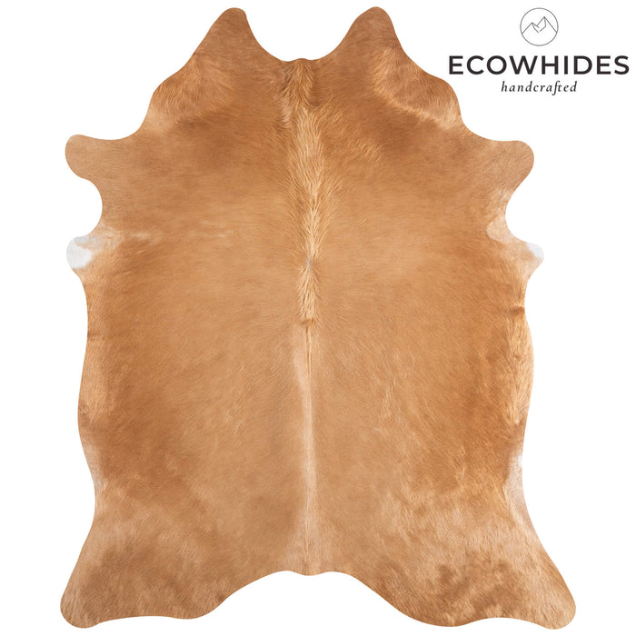 Brazilian Beige Cowhide Rug Size 7'6" L x 6'1" W 6868