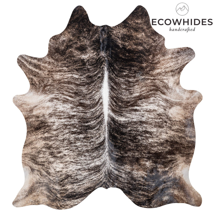 Brazilian Brindle Cowhide Rug Size 7'0" L x 6'4" W 7043