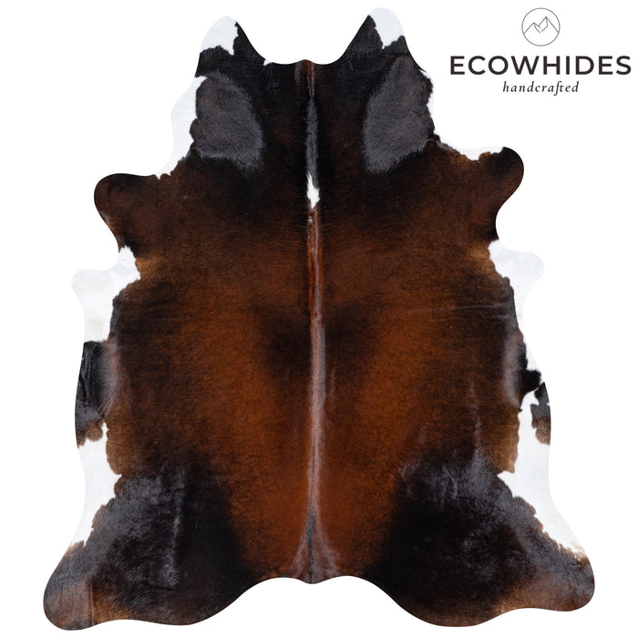 Brazilian Mahogany Cowhide Rug Size 7'8" L x 6'8" W 7292