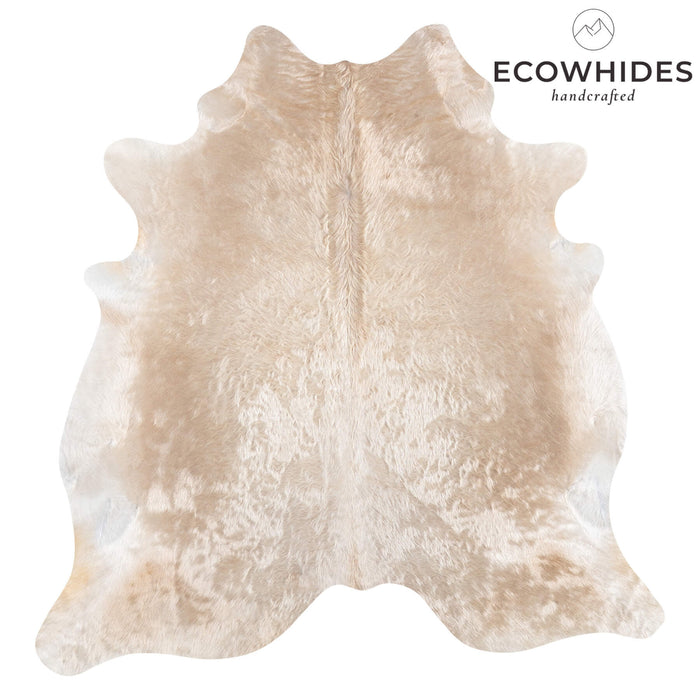 Brazilian Champagne Cowhide Rug Size 7'4" L x 7'0" W 7358