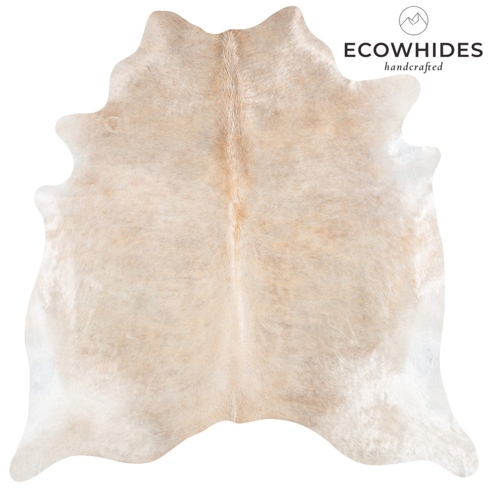 Brazilian Champagne Cowhide Rug Size 7'5" L x 7'5" W 7364