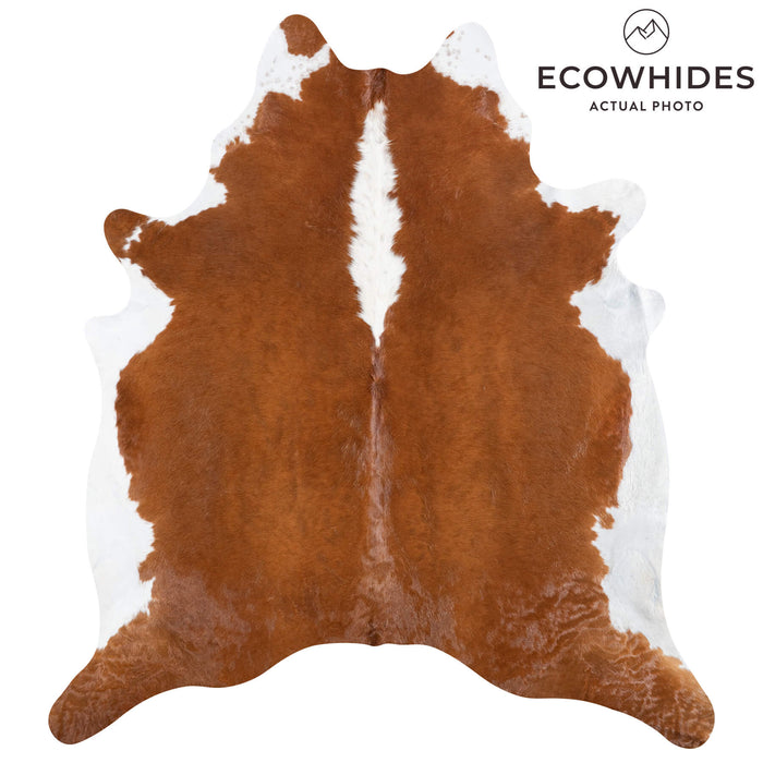 Brazilian Hereford Cowhide Rug Size 7'7" L x 7'1" W 8368