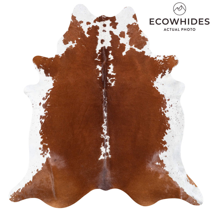 Brazilian Hereford Cowhide Rug Size 7'9" L x 7'4" W 8369