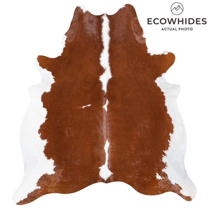 Brazilian Hereford Cowhide Rug Size 6'9" L x 6'3" W 8392
