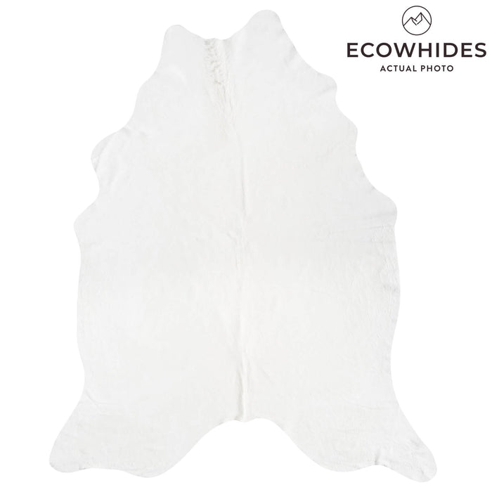 Brazilian White Cowhide Rug Size 9'7" L x 7'2" W 8503