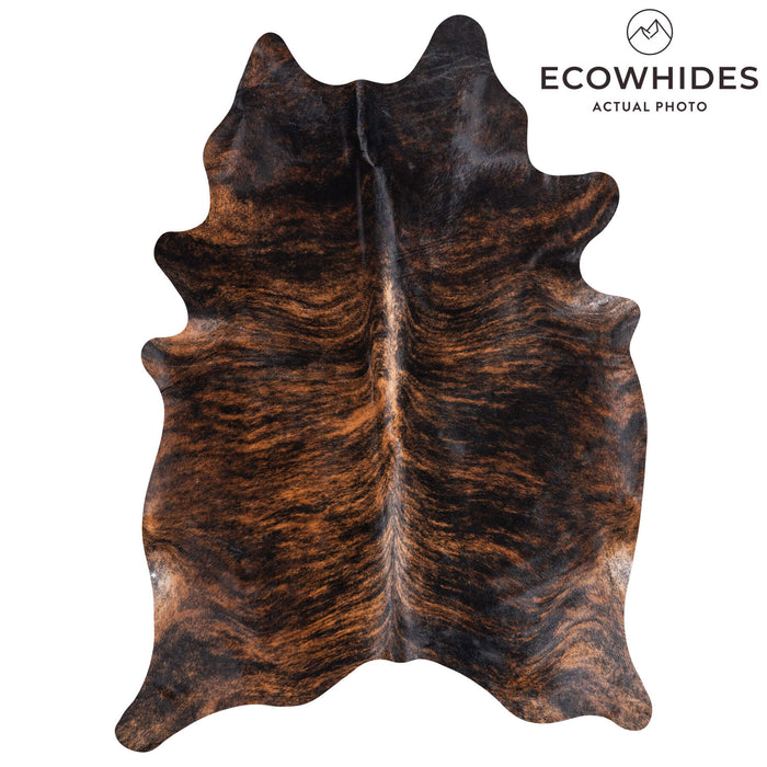 Brazilian Brindle Cowhide Rug Size 8'6" L x 6'3" W 8820