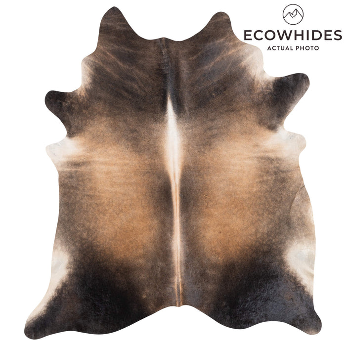 Brazilian Mahogany Cowhide Rug Size 7'8" L x 6'10" W 8906