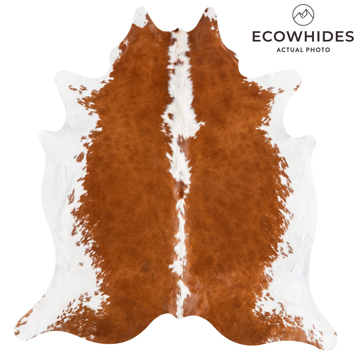 Brazilian Hereford Cowhide Rug Size 7'11" L x 7'3" W 9284