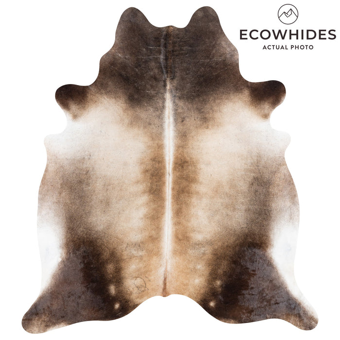 Brazilian Mahogany Cowhide Rug Size 8'0" L x 7'2" W 9923