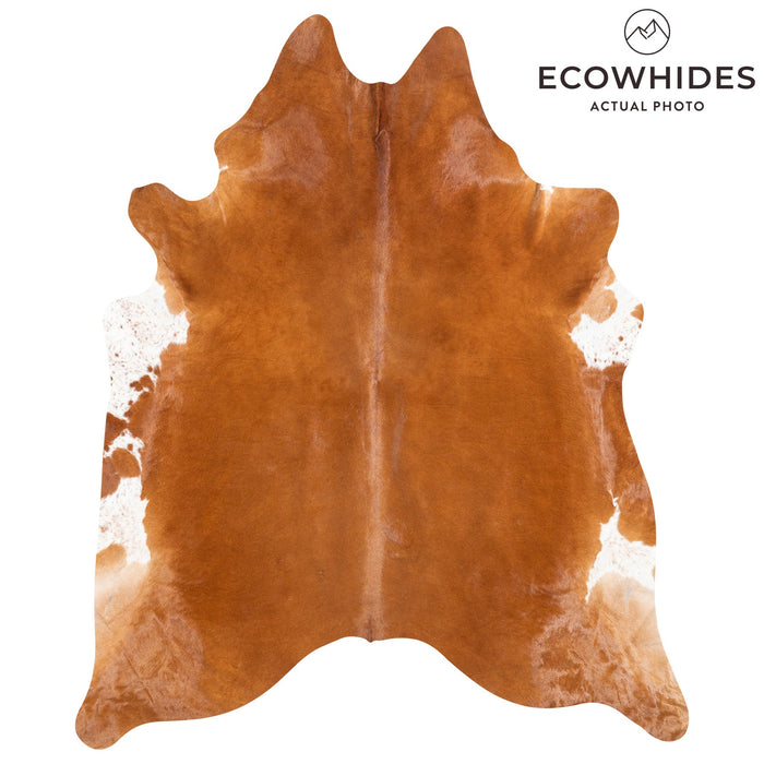 Brazilian Brown Cowhide Rug Size 8'3" L x 6'11" W 9996