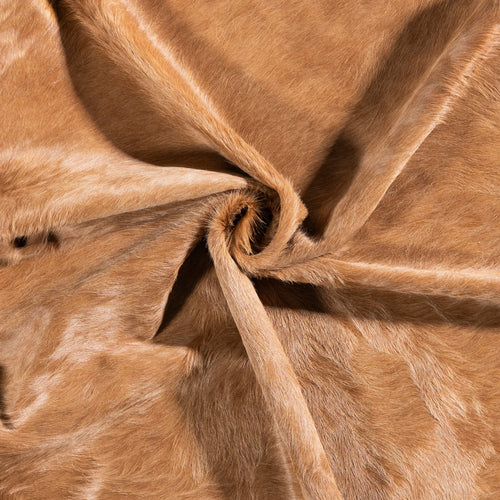 Brazilian Beige Cowhide Rug Size 7'3" L x 7'2" W 6848