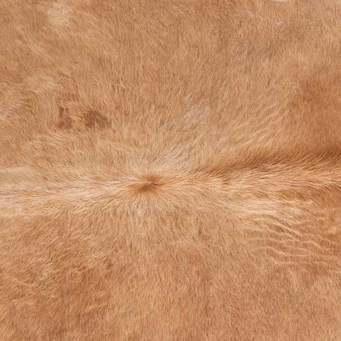 Brazilian Beige Cowhide Rug Size 5'10" L x 5'6" W 6854