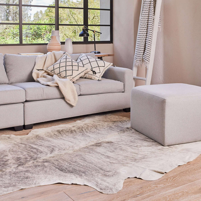 Grey Brindle Cowhide Rug from eCowhides