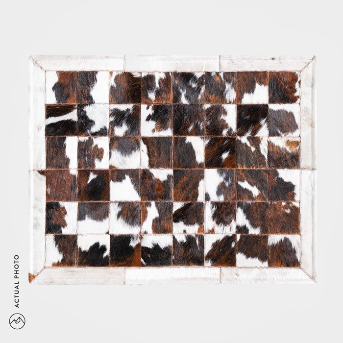 Cowhide Floor Mat Rug Size 3 x 2 Feet F-140