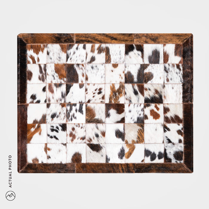 Cowhide Floor Mat Rug Size 3 x 2 Feet F-152